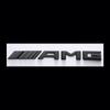 1 Stück 3D AMG Logo Auto Buchstaben Kotflügel Seite Emblem Abzeichen Heck Kofferraum Aufkleber Dekor Styling Auto Dekoration Zubehör