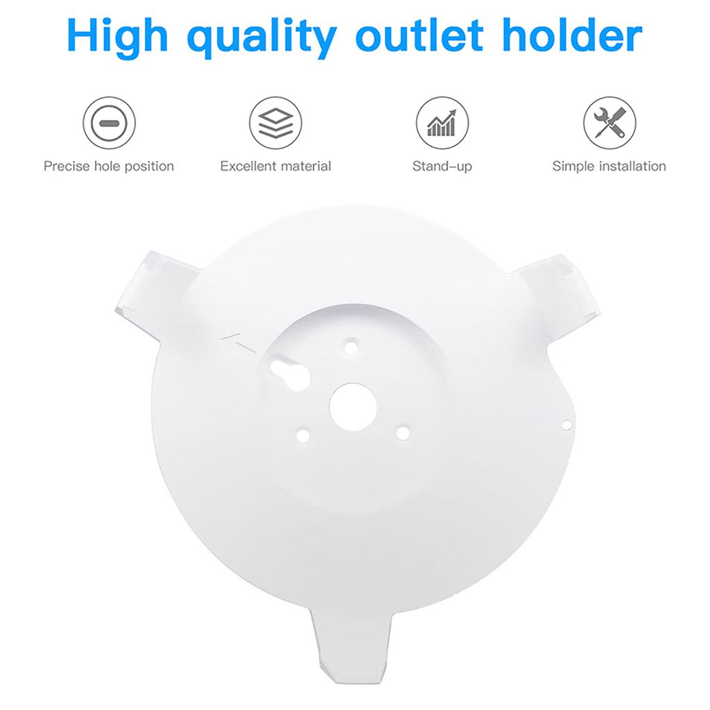 Wall Mount Holder TP Link Deco M9 Plus Mesh WiFi System Space Saving Router Bracket Plug In Organizer No Screws Needed