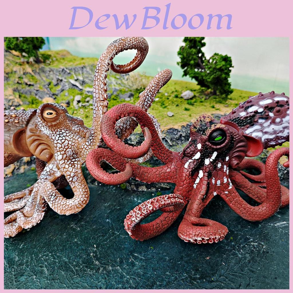 Marine Life Pvc Octopus Model For Childrens Educational Decor