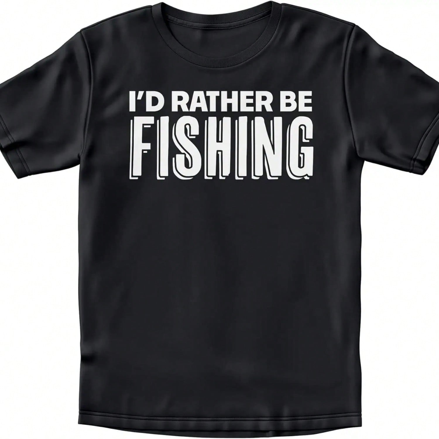 Id Rather Be Playing Fishing T Shirt For S S, Funny Fishing Shirts Fish Angling  Rens Gifts S
