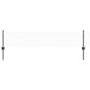 Poteaux de clôture vidaXL 11 pcs U-Channel Gris 40 cm Acier 3336842