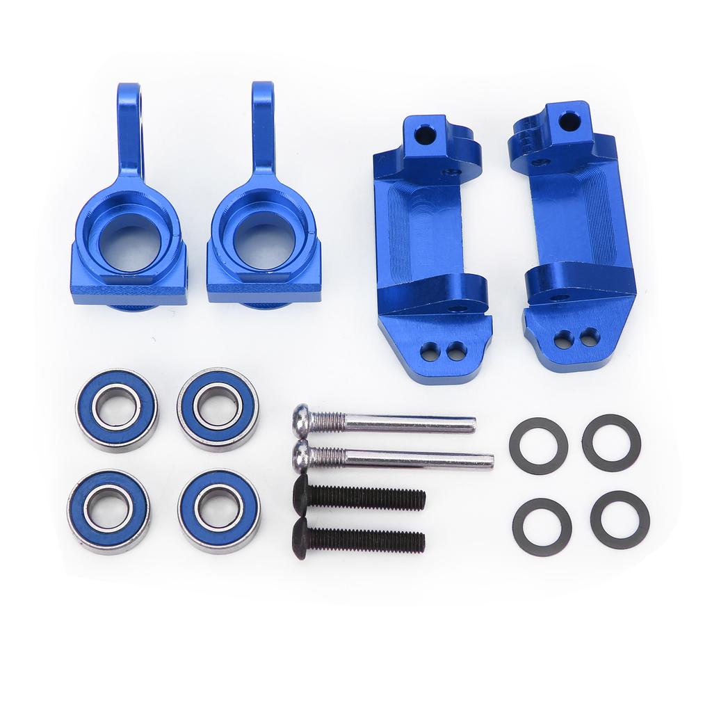 RC Front C Hub Seat Steering Cup Knuckles Set with Bearings for Slash 2 1Celsius10 RC Car
