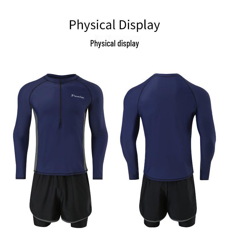 Couple's Quick-Dry Long Sleeve Wetsuit - Sun Protection for Snorkeling, Surfing, and Swimming