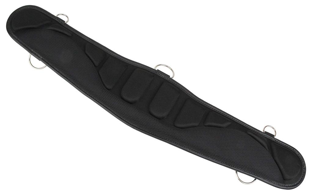 SK11 (SK11) Air Fit Support Belt Synthetic Leather 3D Air Cushion SFS-AIR-SDX-BK Length 800mm Black with D Ring