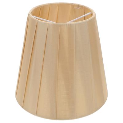 Fabric Lampshade Cover Modern Style Bedroom Nightstand Blue Pleated Office Burlap Light Accessory Sturdy Practical Easy Install