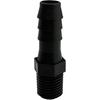 20 pcs 3/8" Barb x 1/4" NPT Male Connector, Plastic Hose Barb Fitting, Adapter, Industrial Hose Barb to Pipe Fittings Connect