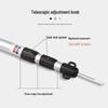 Adjustable Outdoor Aluminum Alloy Awning Pole - Retractable & Portable Tent Support