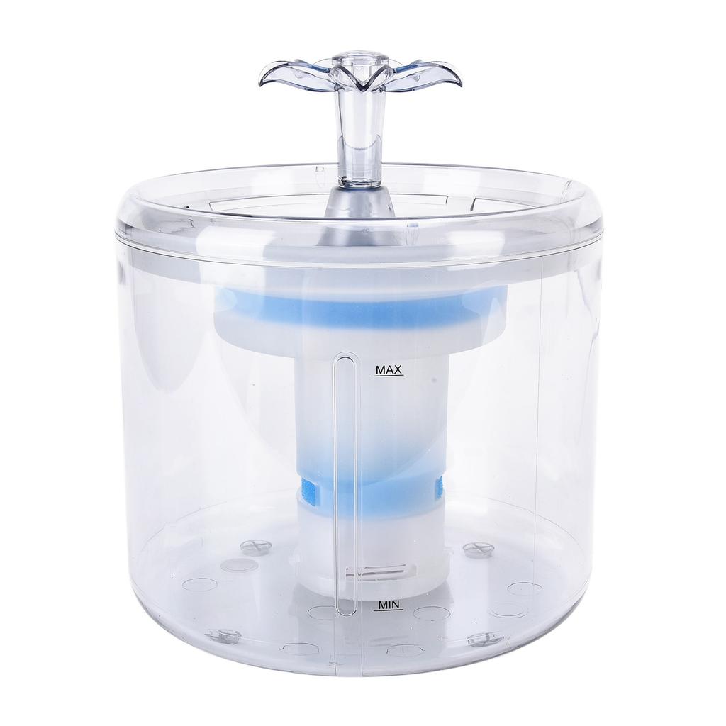 Pets Transparent Drinking Fountain Intelligent Induction Transparent Silent Water Pump Water