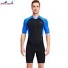 Unisex 1.5mm Neoprene Snorkeling Wetsuit Short Sleeve Shorts Swimming Diving Surfing Winter