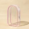 Color Transparent Protective Case Organization Box Doll Outdoor Display Bag With Keychain Doll Accessories
