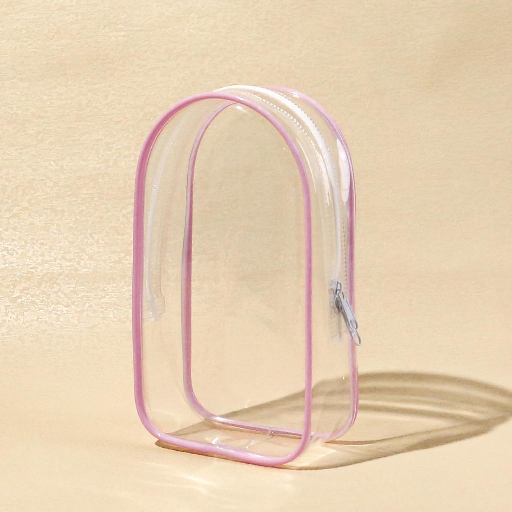 Color Transparent Protective Case Organization Box Doll Outdoor Display Bag With Keychain Doll Accessories