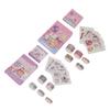 Japanese Paper Stickers Set Cute Cartoon Clear Printing Art Stickers Set for Handbook Diary Envelope