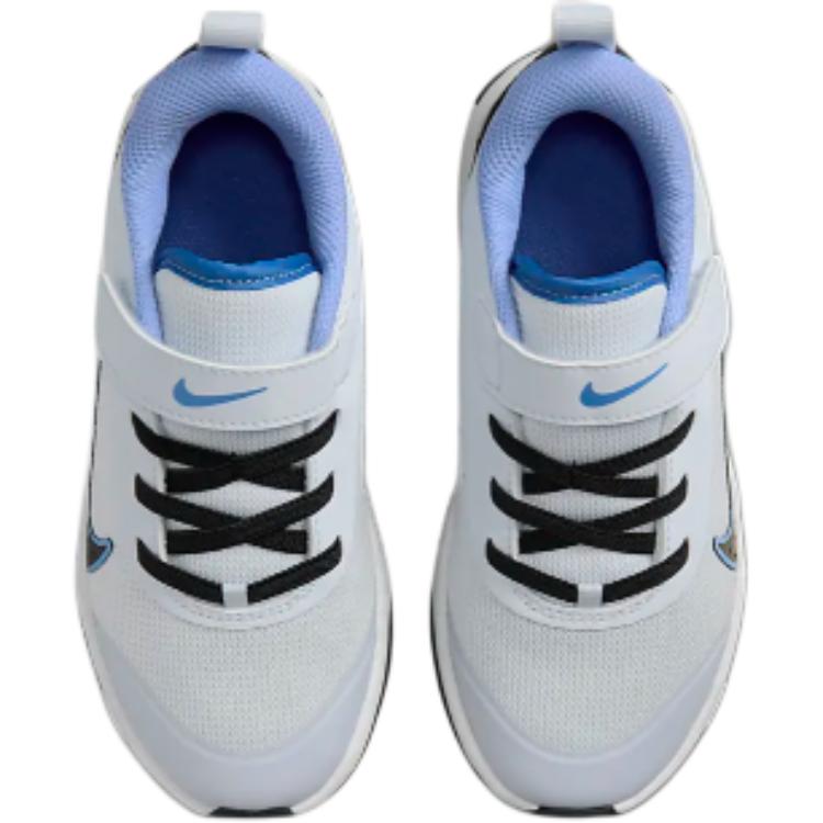 Nike Omni Multi Court Slip Resistant Abrasion Resistant Low top Kids' Running Shoes Gray Blue Kids' DM9026-009
