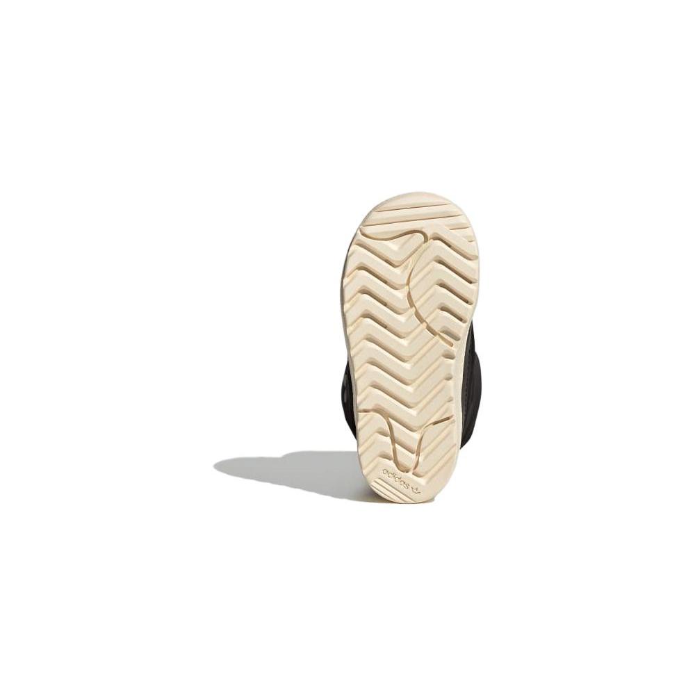 New Adidas Cushioning Wear-Resistant High-Top Toddler Shoes Black Infant And Toddler ID9465