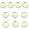 10/20Pcs Disposable Paper Plates Paper Napkins Baby Showers Tableware Supplies for Kids Birthday Baby Showers Parties 55KF