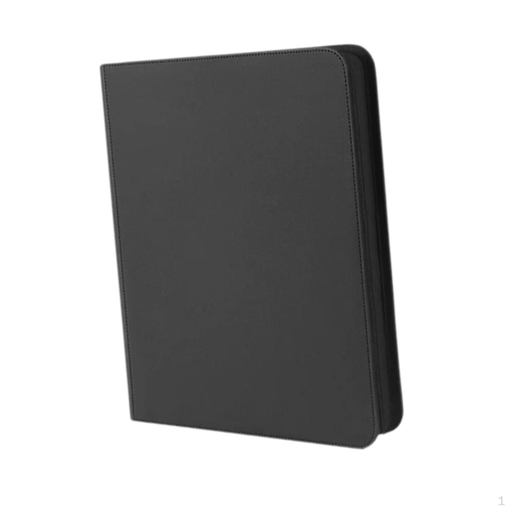 Trading Card Binder Album 9 Pocket Carry Case 252 Cards Protection Cover Collection for