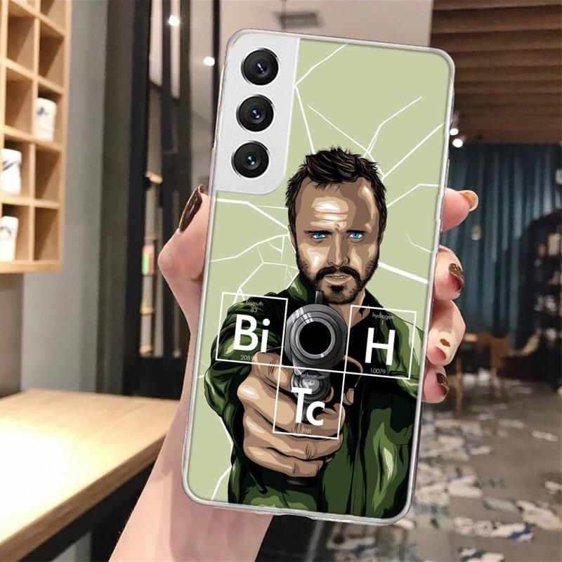 Breaking Bad TV Soft Phone Case For Samsung Galaxy S24 S23 S22 S25 Ultra S21 Plus S20 FE S10 + S25 Edge Pattern Capa Galaxy S24