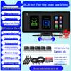 360° Panoramic Truck Dashcam with Four-Way Monitoring, HD Full-Color Night Vision, and Reversing Camera for 12V/24V Systems.