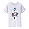 Kawaii Disney Frozen Olaf Cartoon Boy Tees Girls Loose T-shirt Harajuku Y2k Blouses Kids Tops O-Neck Tshirt Gothic Clothes