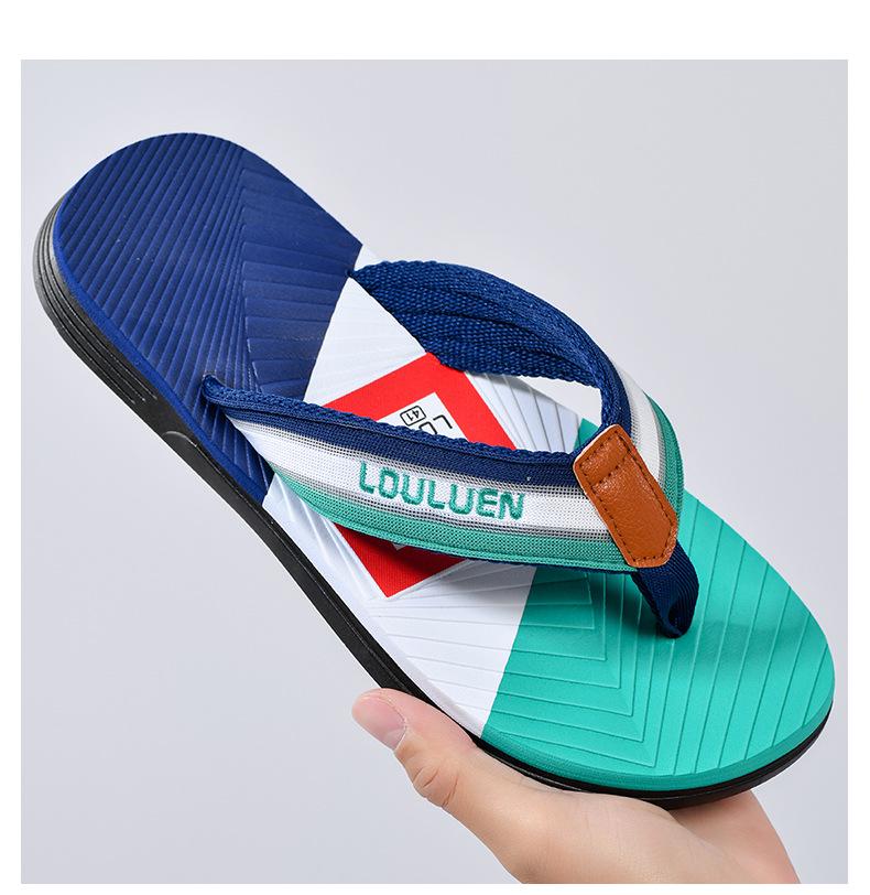 Men's 2025 Non-Slip EVA Flip-Flops: Casual Outdoor Beach Sandals
