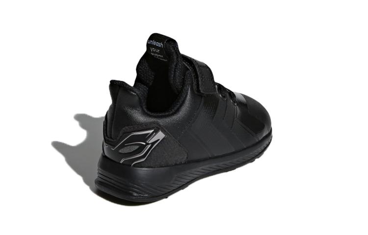 adidas Avengers I Cushioning Abrasion Resistant Breathable Low Top Toddler Shoes Black Infant And Toddler AH2458