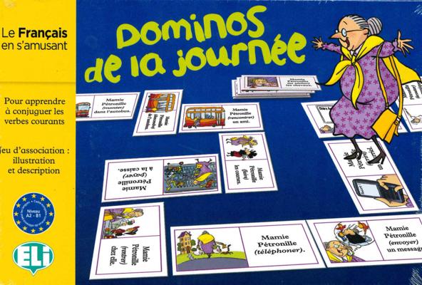 The French Les Dominos De La Journee. Language Game. ELI & ET TOI