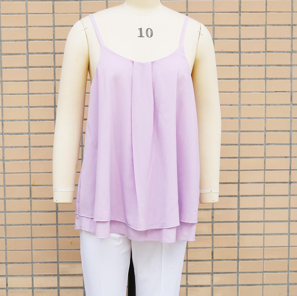 Evropská a americká letní móda 2023: Dámské volné topy a vesty na ramínka