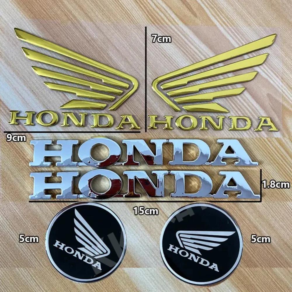 Cwcr1 Honda Stickers, 3D Circular Labels, Electroplated Letters, Waterproof Motorcycle Decoration Accessories Pcx125PCX160CBR650R1000R