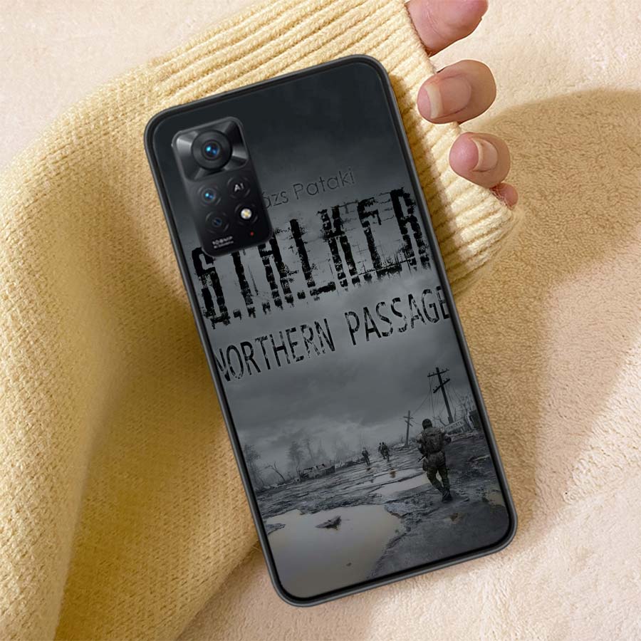 

Чохол для телефону Stalker Для Redmi Note 13 14 15 Pro Plus 12 13C 12C 15C 9 10 10C 9T 9C 9A ТПУ М який Чохол Прозорий Чохли для Телефону Ударостійкий Redmi Note 15 Pro 5G
