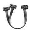 1 IN 2 Konvertiertes Kabel OBD2 Flaches Verlängerungskabel Mit 16Pin verbunden 30CM