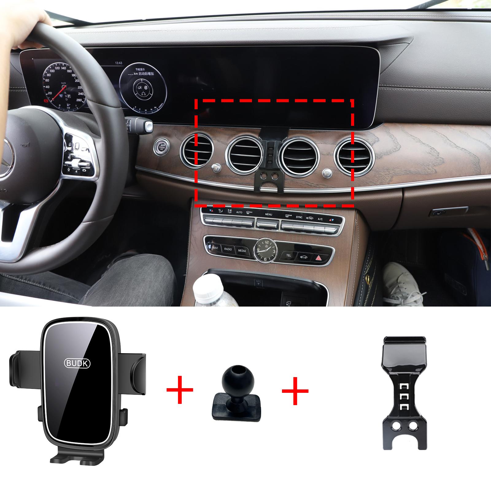 

Car Mobile Phone Holder for Mercedes Benz E Class W213 2016~2025 GPS Bracket Navigation Stand Auto Accessories