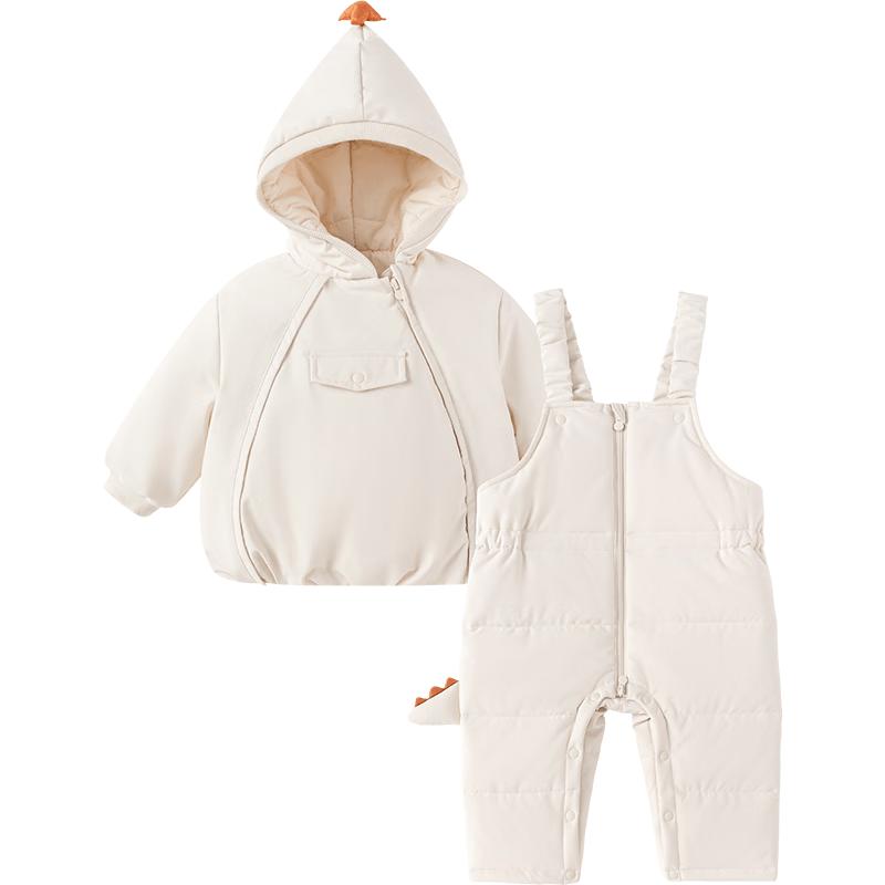 Balabala Infant Hooded Winter Jumpsuit