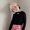 Cute Kids Baseball Hat Visor, Waterproof Bow Tie Sun Cap, Toddler Girls High Ponytail Hat, Summer Beach Hat Adjustable Age 2-5