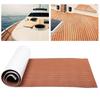 90x240cm Marine Boat Synthetic Flooring Self Adhesive EVA Foam Yacht Deck Sheet(GoldBlack )