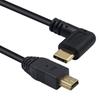 Mini USB to Type C Adapter Converter Cable for Camera Phone OTG Cable 90 Degree USB 3.1 Type C Male to Mini USB Transfer
