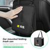 AAFE1 Car Trash Can Folding Garbage Hanging BackStorage Bag For Renault RS Sport Megane 3 4 2 Clio 5 Line Sandero Scenic Logan
