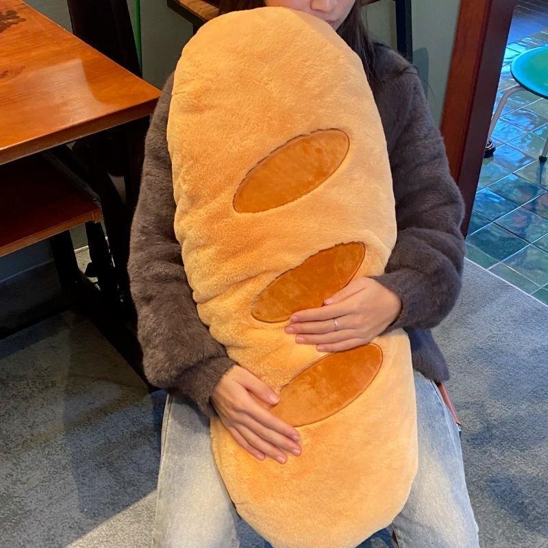 New Fashion Bread Baguette Pillow Sleeping Bedside Pillow Comfortable Soft Long Pillow