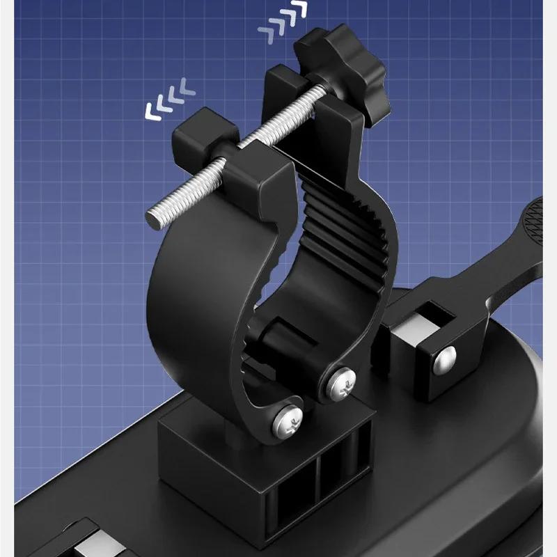 Single double suction cup Massage gun bracket of Fascia gun bracket Massager head Free hands install without strong adsorption