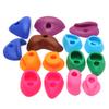 32Pcs Children's Climbing Wall Plastic Stones Holds Hand Feet Starter Rock Holder+Screws