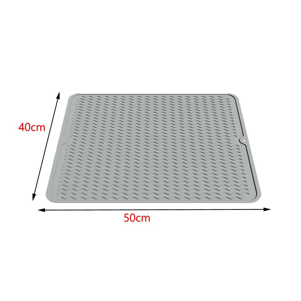 Protection de plan de travail Tapis en silicone pour friteuse à air Four 50x40cm Antidérapant