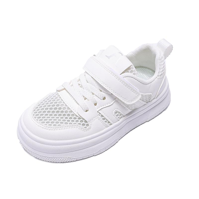 

Детские летние низкие дышащие кроссовки для скейтбординга для детей и студентов, трендовые кроссовки для бега, для мальчиков и девочек, удобные кроссовки для спортзала 27 белый