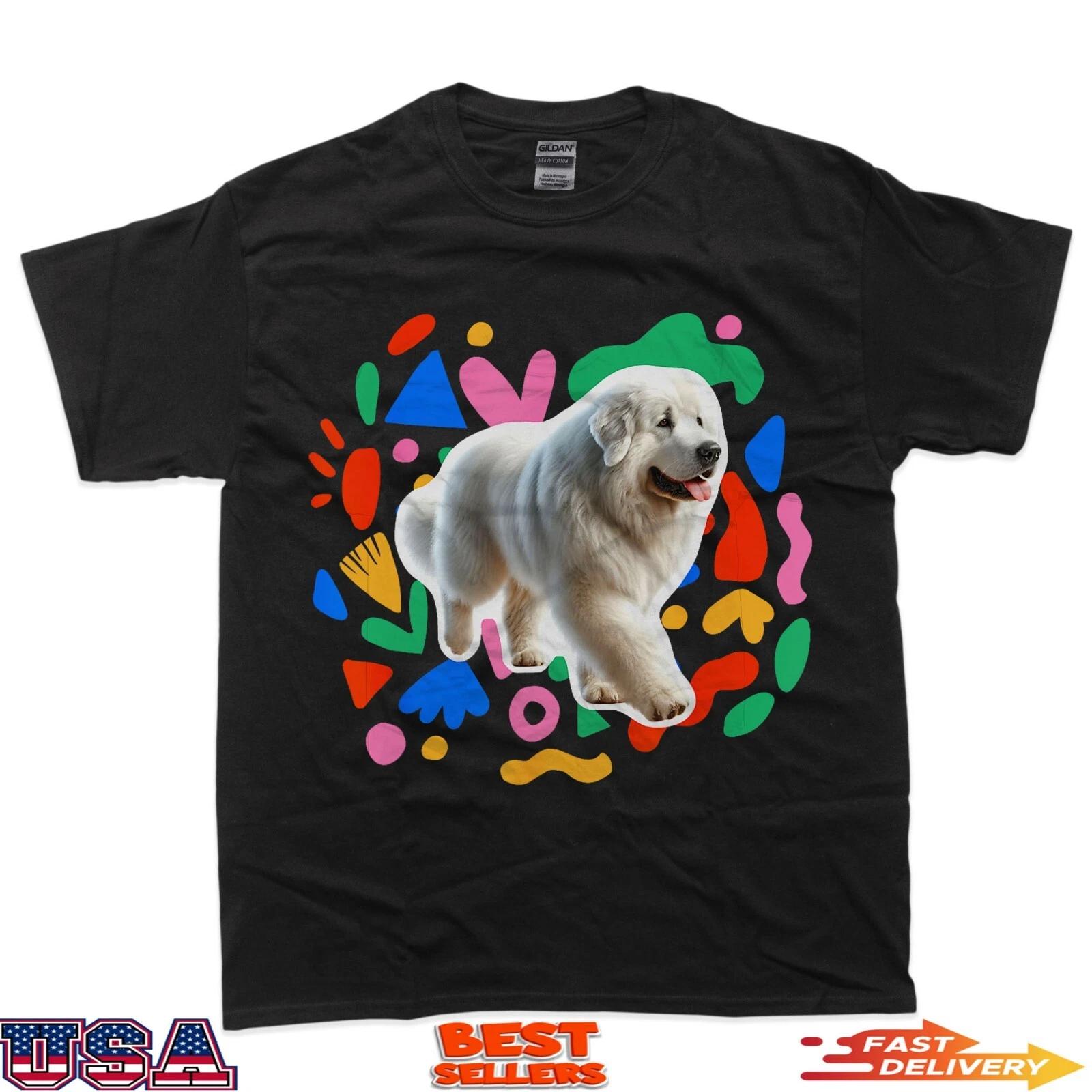

Kuvasz Colorful Design Dog T-Shirt 4XL