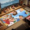 Anime Sinchan Color Mouse Pad Large Gaming Table Cushion Non-slip Laptop Tablet Big Mousepad XXL Mat Mini PC Playmat With Lock edge