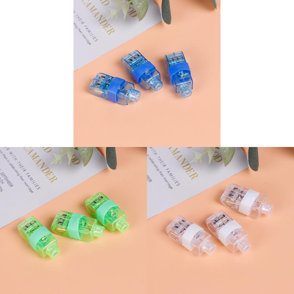 Juguete de Dedos con Luz LED para Fiestas de Discoteca y Conciertos con Efectos de Parpadeo de Colores para Niños y Adolescentes