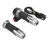 with Button Twist Throttle Grips 12V-99V Throttle Grip Handlebar  Motorcycle Accessories