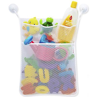 Baby-Badezeit-Spielzeug, ordentliche Aufbewahrung, Hängetasche, Netztasche, Netz-Badezimmer-Organizer, Netz