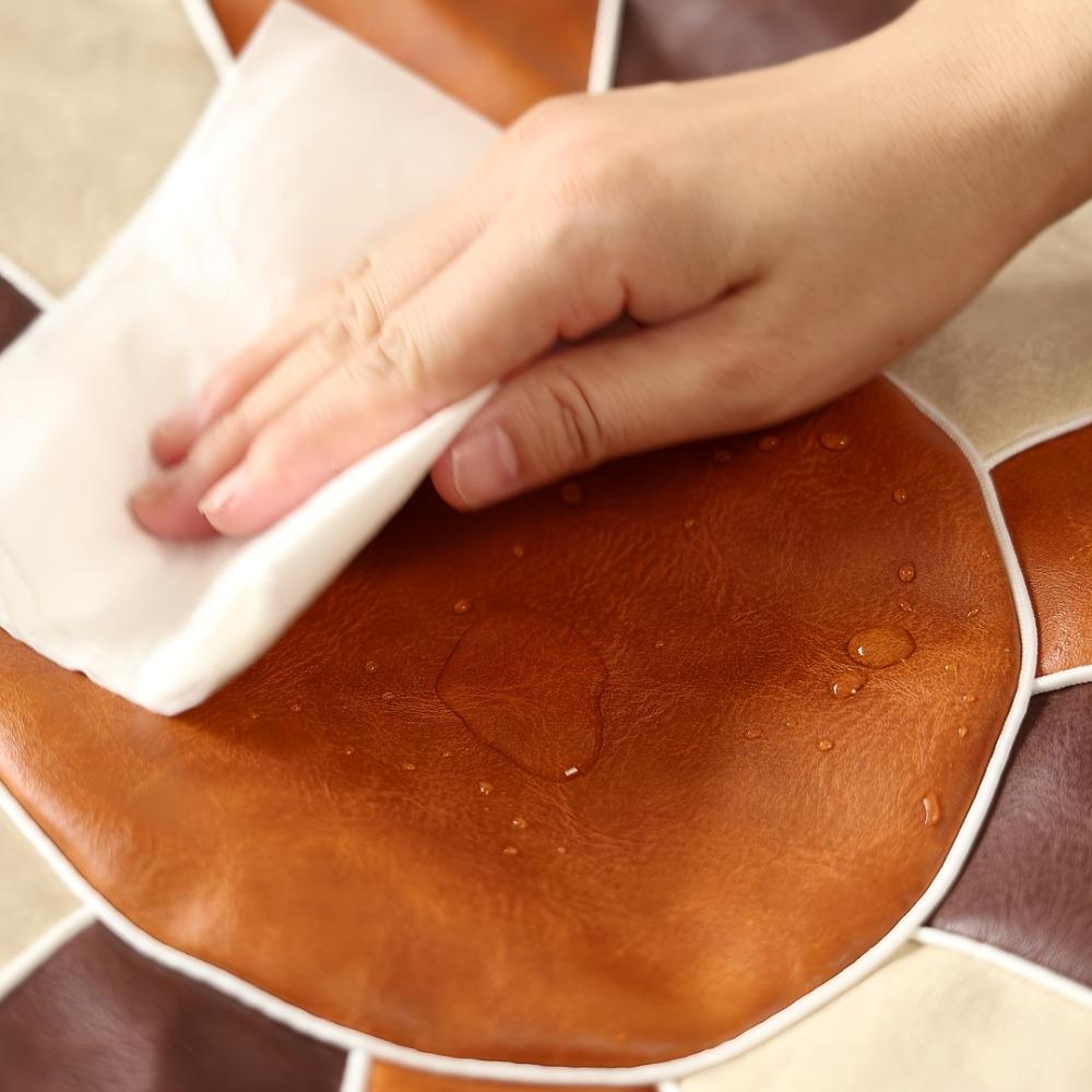 Kürbisförmiger Fußhocker Sitzsack Ungefüllte Pouf Kissenhülle Kleideraufbewahrungstaschen Fußstütze