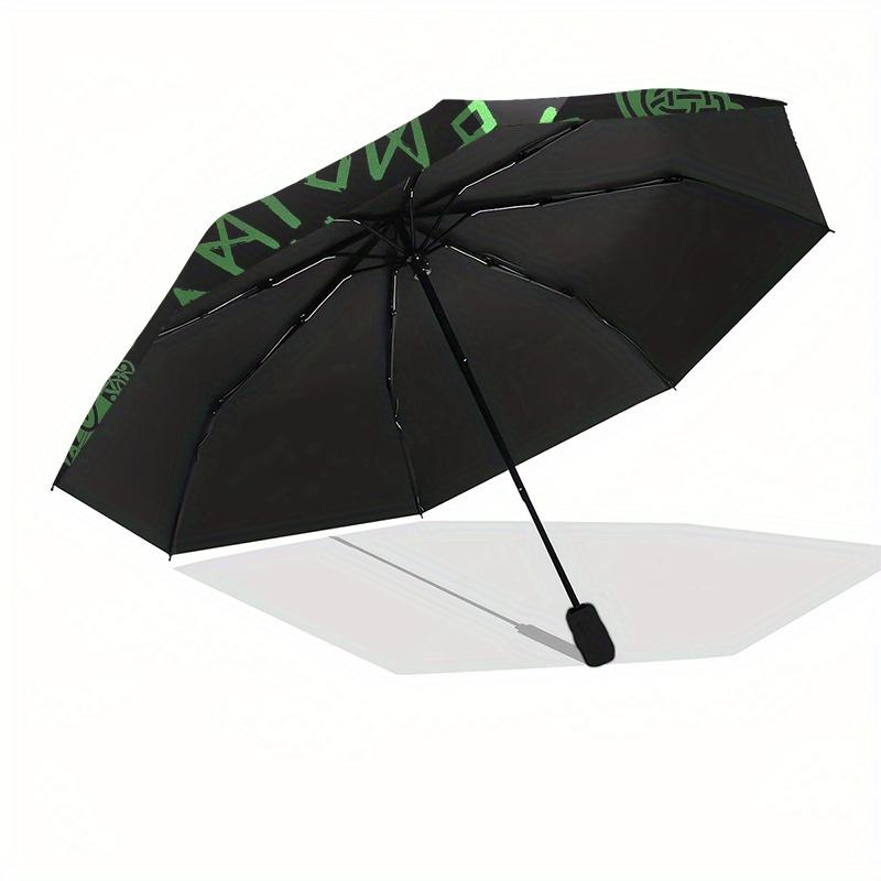 Viking Vegvisir Compass Umbrella, Portable 3-Fold Umbrella for Men & Women,Christmas Gift ES165