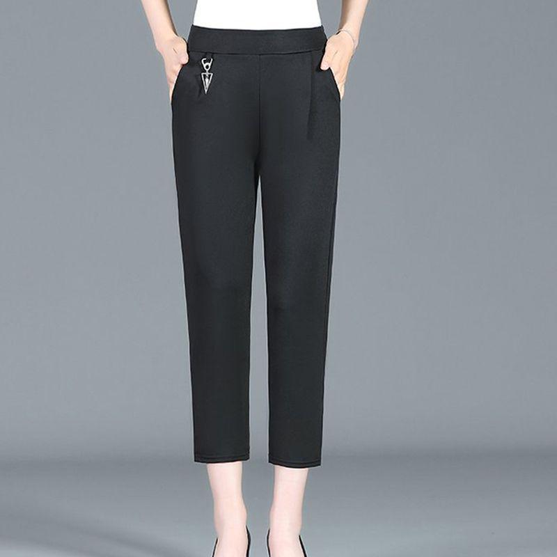 Women s Ice Silk High-Waist Loose Harem Pants - Summer 2026 Collection XL (85-105 jin)