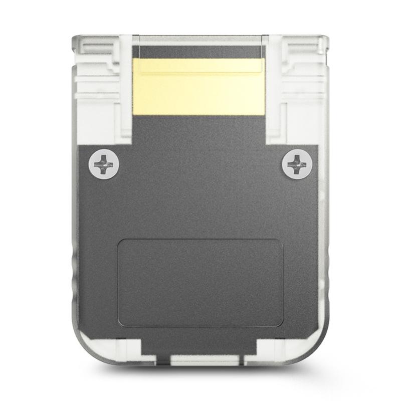 Transparent TF Card Reader for GC2SD Gen2 TF Card Adapter Game Memory Card Adapter Enhances Gaming Experience